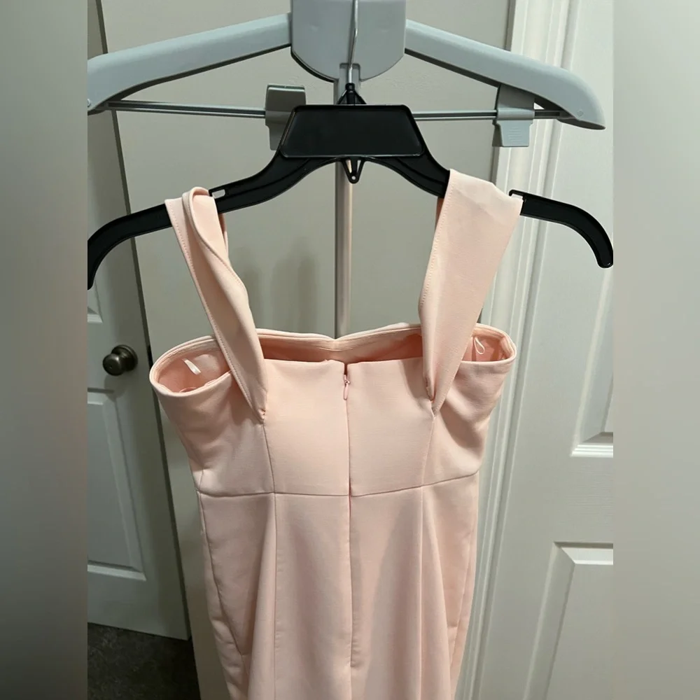 LIKELY Bartolli Blush Pink Off-the-Shoulder Mermaid Gown Size 0 NWT